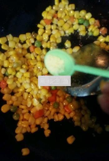清炒玉米青豆粒的做法图解4