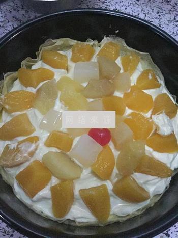 美味黄桃千层蛋糕的做法步骤22