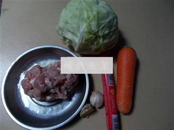 蒸白菜卷的做法步骤1