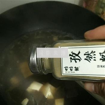 豆腐牛血汤的做法步骤6