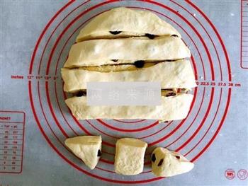 蔓越莓椰蓉手撕面包的做法步骤14