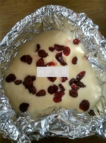 糯米海绵蔓越莓蛋糕的做法步骤12