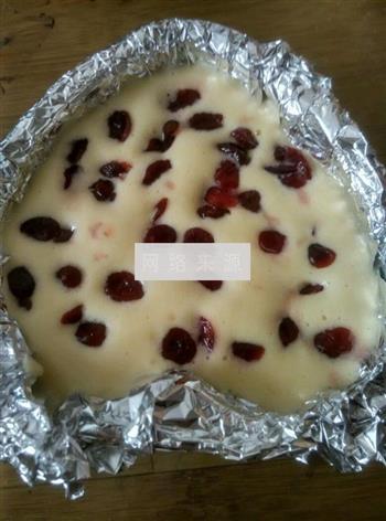 糯米海绵蔓越莓蛋糕的做法图解13
