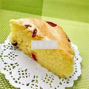 糯米海绵蔓越莓蛋糕的做法图解15