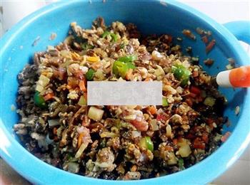 青椒外婆肉菜盒的做法步骤7