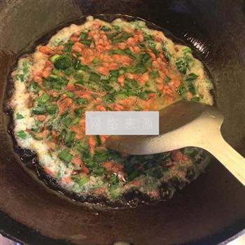 小虾米炒蛋的做法步骤8