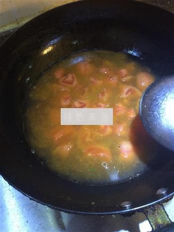 西红柿肉丸面的做法步骤6