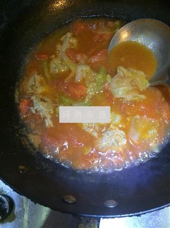 西红柿肉丸面的做法图解8