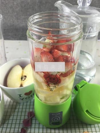 草莓苹果汁的做法步骤3
