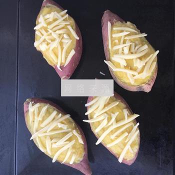 芝士焗红薯的做法图解6