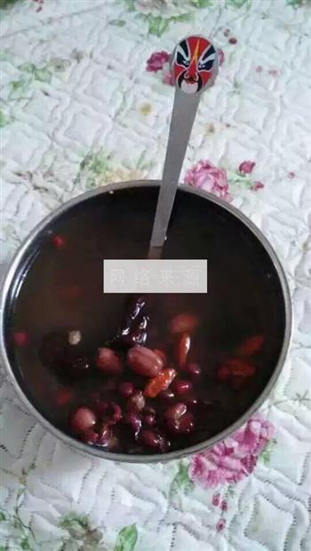 一剂神奇的五红汤的做法图解3