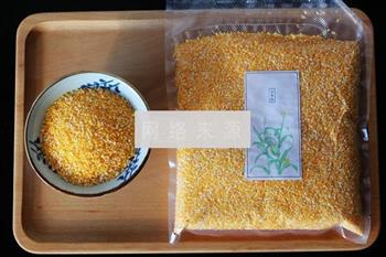 营养玉米糁大米粥的做法步骤1