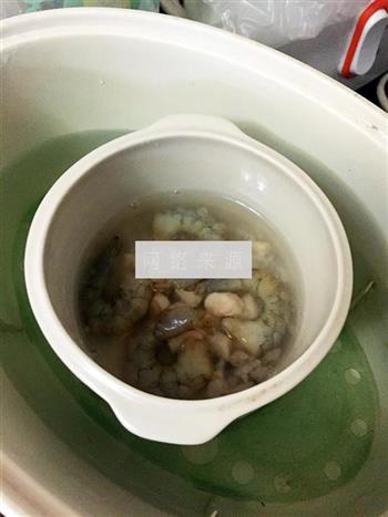 干贝虾仁糙米粥的做法图解2