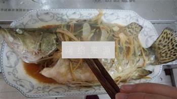 清蒸桂鱼的做法步骤4