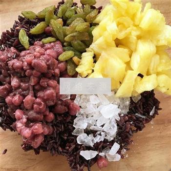 黑米菠萝八宝饭的做法步骤7