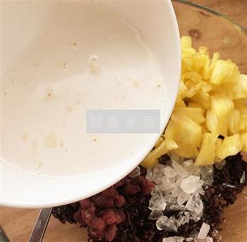黑米菠萝八宝饭的做法步骤8