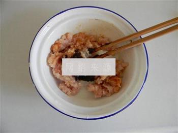 清蒸豆腐狮子头的做法步骤2