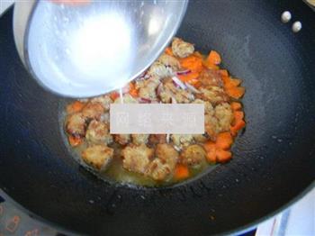 胡萝卜溜肉丸的做法步骤12