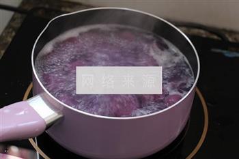 黑芝麻紫薯汤圆的做法图解4