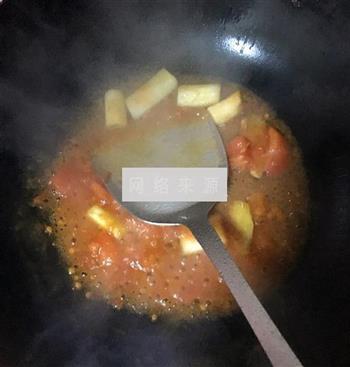 茄汁肥牛汤的做法步骤5