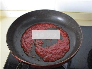 茄汁干贝松仁酿豆腐的做法步骤8