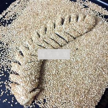 麦穗豆沙面包的做法图解15