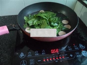 菠菜火腿汤的做法步骤6