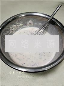 紫薯牛奶饼的做法步骤3