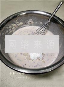 紫薯牛奶饼的做法步骤4