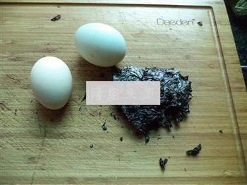 紫菜炖蛋的做法步骤1
