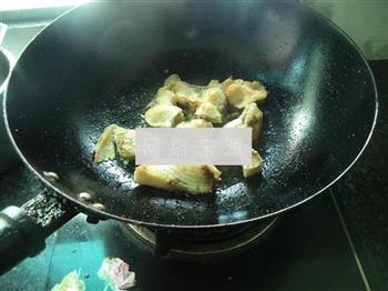 红苔菜煮鱼的做法步骤7