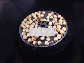滒烧莲子红腰豆的做法步骤2