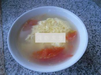 番茄蛋片汤的做法图解8