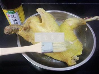 香露葱油鸡的做法步骤5