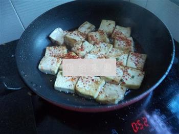 煎豆腐的做法图解8