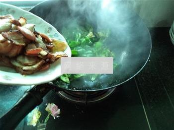 青椒腊肉片的做法步骤11