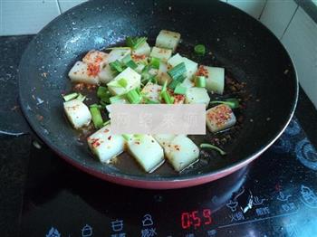 辣炒米豆腐的做法步骤7