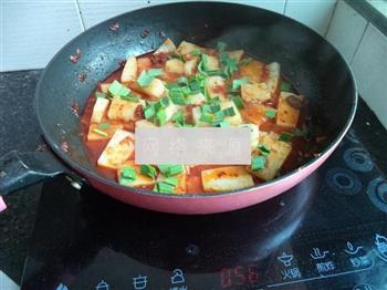 豆瓣酱烧米豆腐的做法步骤10