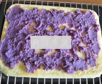 紫薯蛋糕卷的做法图解14