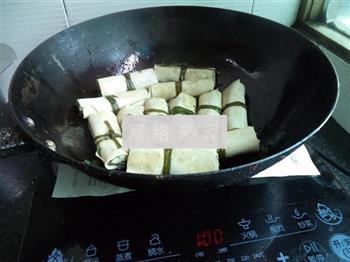 香煎豆腐卷的做法图解10