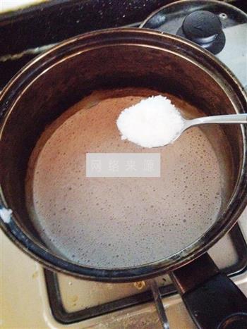双色黑米抹茶奶冻的做法图解8