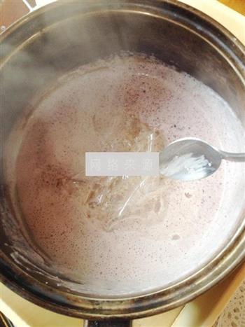 双色黑米抹茶奶冻的做法图解9