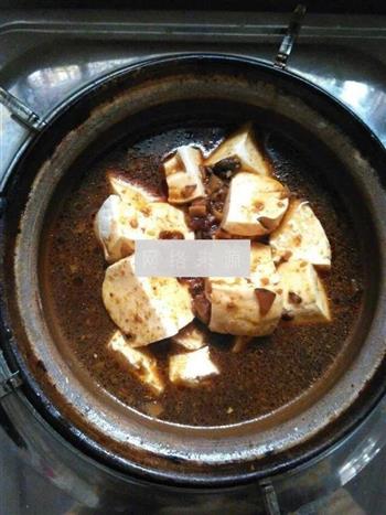 酱炖豆腐的做法图解4