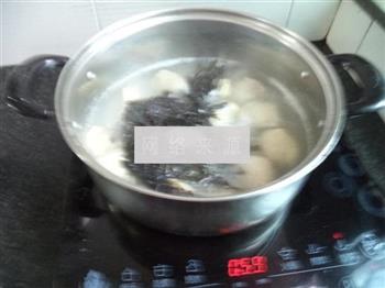 紫菜丸子肠衣汤的做法步骤9