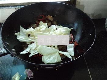白菜丝炒米粉肉的做法步骤6
