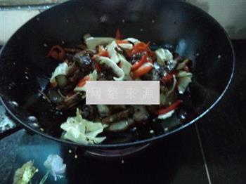 白菜丝炒米粉肉的做法步骤8
