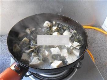 冻豆腐雪里蕻的做法步骤5