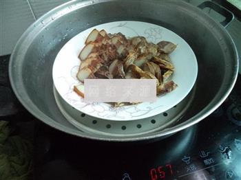 腊肠腊肉合蒸的做法步骤3