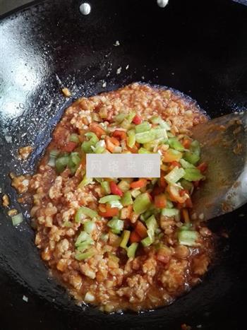 蒜香肉末烤茄子的做法步骤7