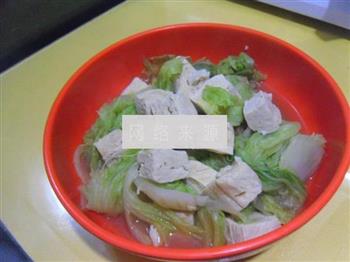 冻豆腐大白菜的做法步骤6